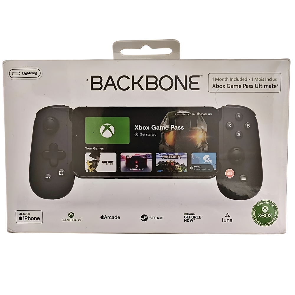 Backbone One—Handled Gaming Accessory for iPhone (LIGHTNING ADAPTER)
